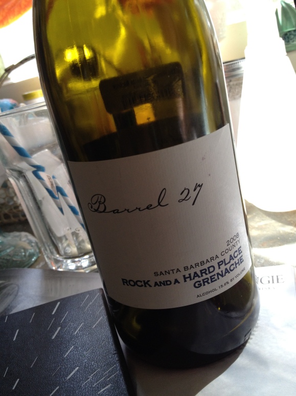 2008 Barrel 27 'Rock and a Hard Place' Grenache